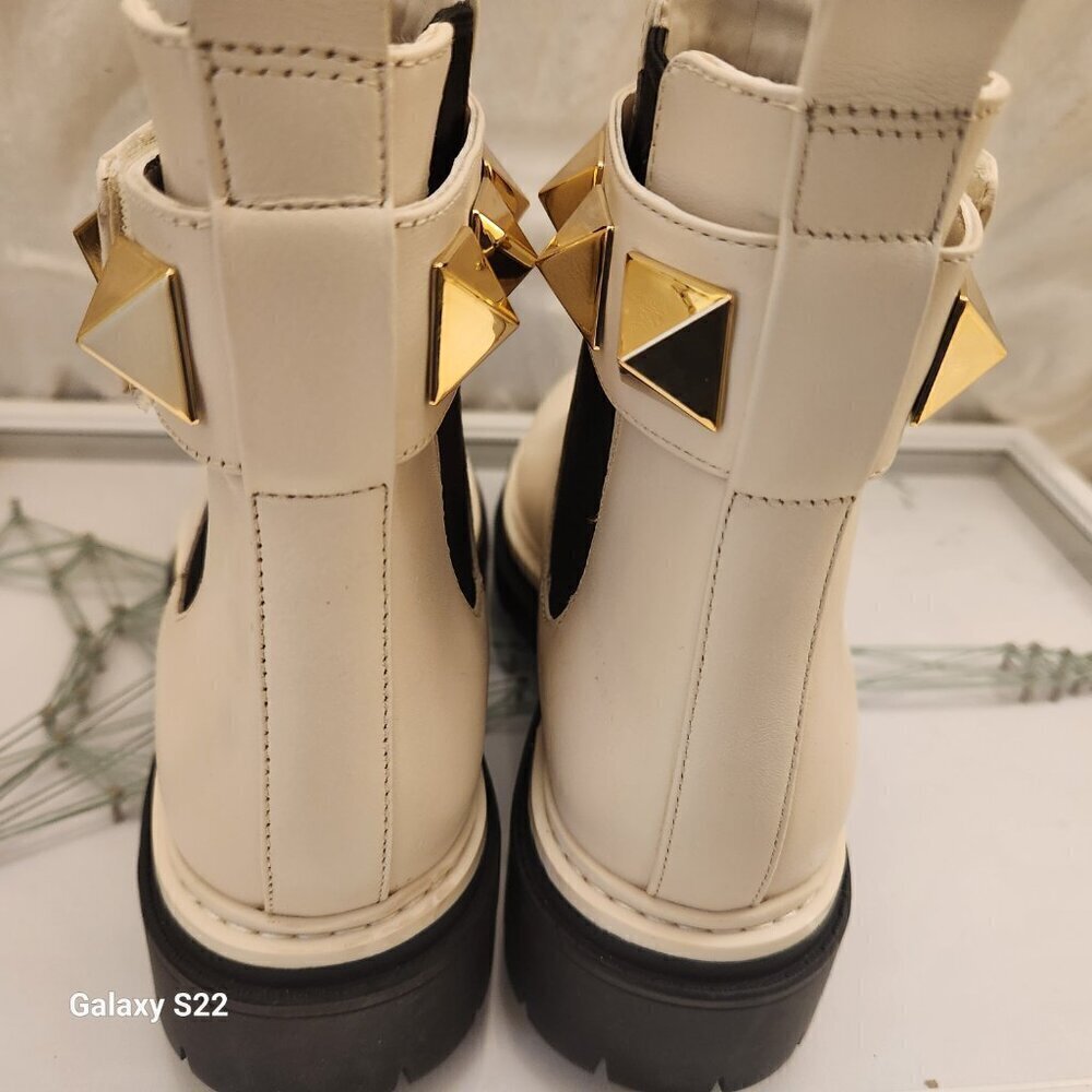 Michael Kors Womens Stark Leather Chelsea Ankle Boots. NWT. Size 5 - Picture 9 of 13